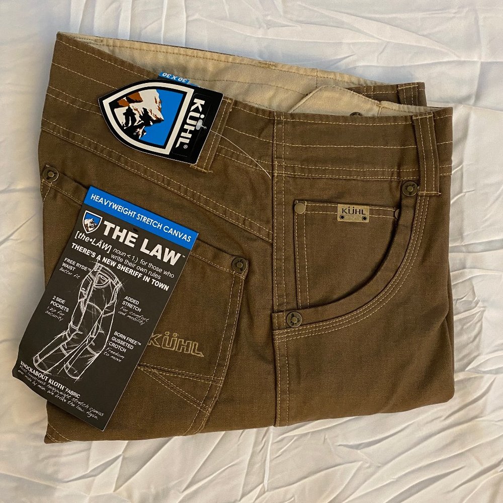KUHL "The Law" Pants 30/30 - NWT